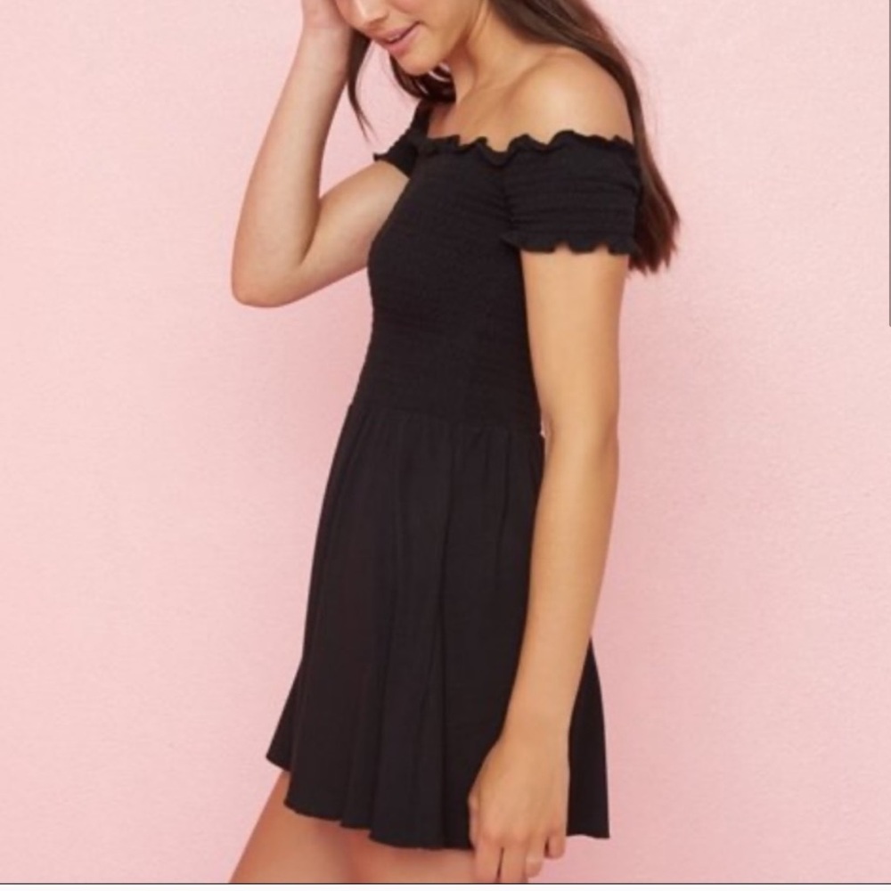 Garage smocked romper